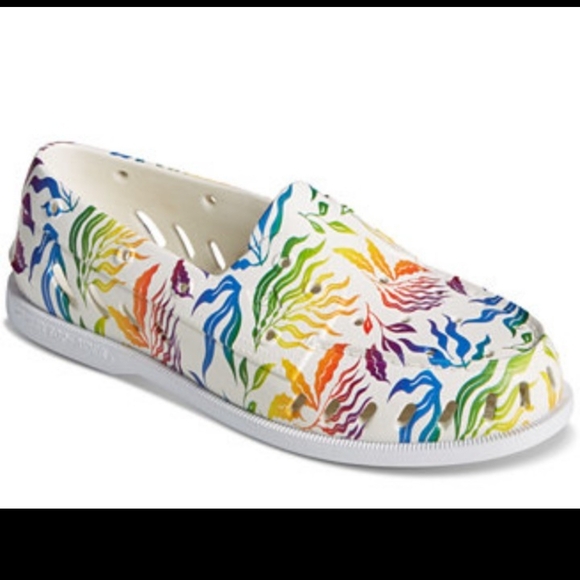 SPERRY NWT Men's Authentic Original Float Pride Slip-On Boat Shoes - Picture 5 of 5